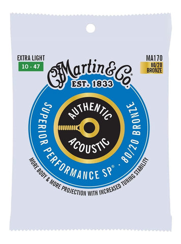Martin MA170 .010 Gauge Acoustic Guitar Strings