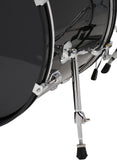 PDP CENTER Stage Drum Kit, 5pc, 20" W/ Hardware and Cymbals - Iridescent Black