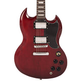 Vintage V69 Coaster Series Electric Guitar - Cherry Red
