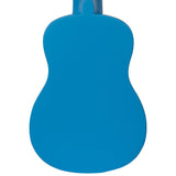Laka Rainbow Series Soprano Ukulele & Carry Bag - Blue