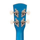 Laka Rainbow Series Soprano Ukulele & Carry Bag - Blue