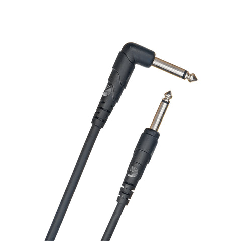 Daddario CLASSIC SERIES Instrument Cable Straight to Right-Angle 10ft
