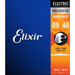 Elixir 12027 .009 Gauge Electric Guitar Strings