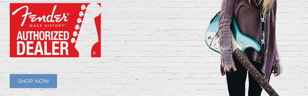 Fender Banner Image and Link to Guitars Collection