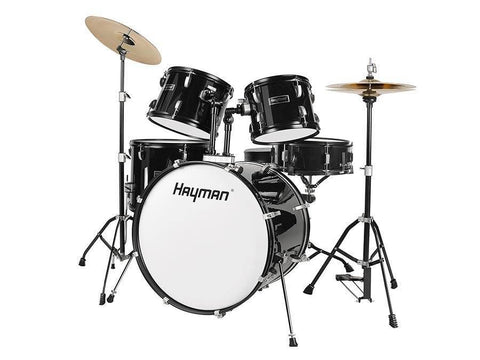 Hayman HM100 5 Piece Drum Kit - Black