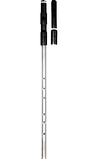 Duo-Head Low D Flute/Whistle (DX103) by Tony Dixon