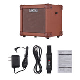 Aroma 10w Acoustic Guitar Amp AG10A Brown