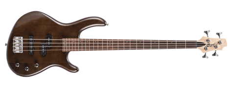 Cort Action PJ Series Bass Open Pore Walnut