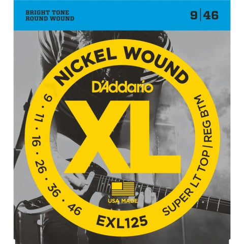 Daddario EXL125 .009 Gauge Electric Guitar Strings