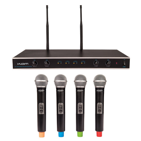 KAM Quartet ECO Wireless Microphone System