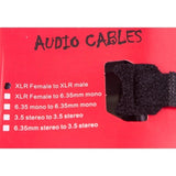 Koda MC11215 Microphone Cable, Professional 15FT/4.5M Mic Lead, XLR(F) – XLR(M)