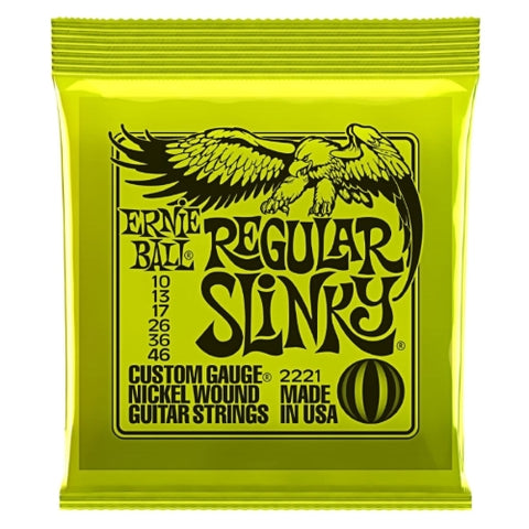 Ernie Ball 2221 .010 Gauge Electric Guitar Strings
