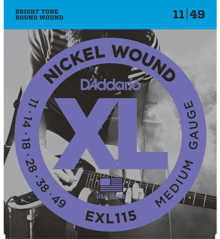 Daddario EXL115 . 011 Gauge Electric Guitar Strings
