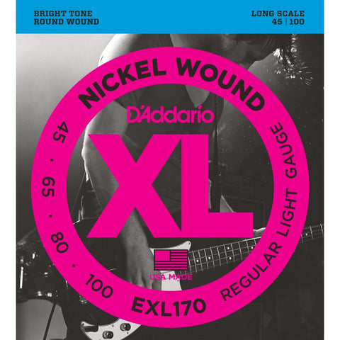 Daddario EXL170 .045 Gauge Electric Bass Guitar Strings