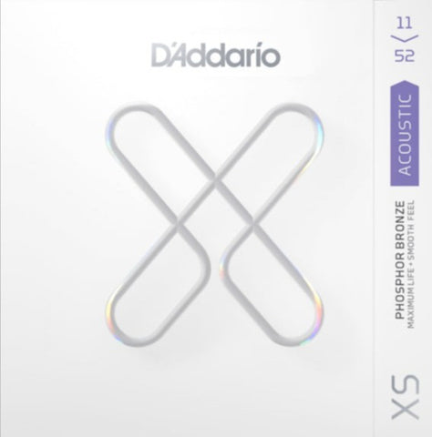 Daddario XS . 011 Gauge Acoustic Guitar Strings