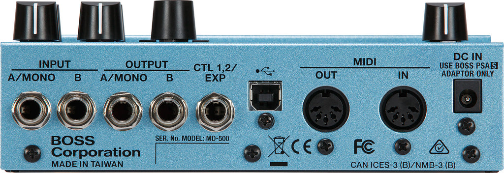 Boss MD500 Modulation Effects Processor – It Music