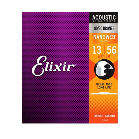 Elixir 11102 .013 Gauge Acoustic Guitar Strings