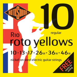Rotosound R10 .010 Gauge Electric Guitar Strings