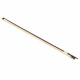 Violin Bow, 4/4 Size Beginner Bow, Brazilwood, Ebony Frog