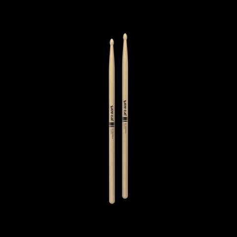 Promark Forward 5A Lacquered Hickory Wood Tip Drumsticks