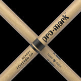 Promark Forward 5A Lacquered Hickory Wood Tip Drumsticks