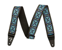 Fender Pasadena Woven Blue Snowflake Guitar Strap