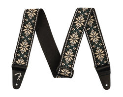 Fender Pasadena Woven Yellow Snowflake Guitar Strap