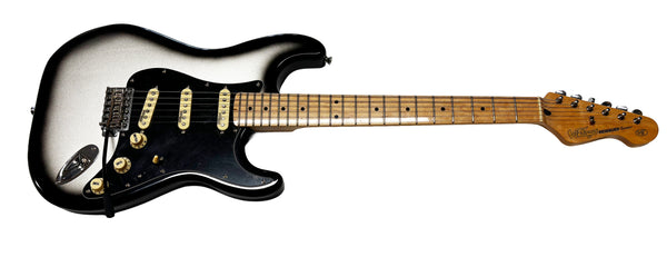 Vintage V6 ReIssued Electric Guitar - Silverburst Pre Loved