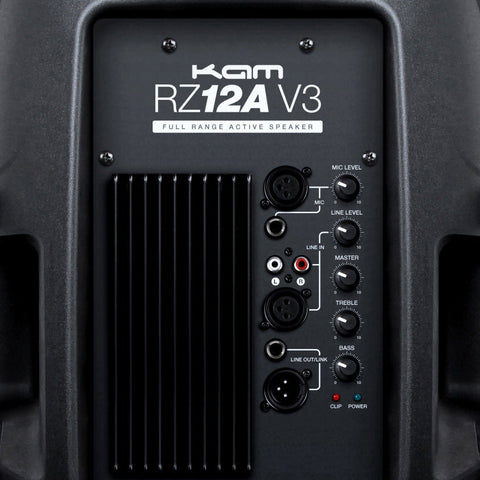 KAM 12" RZ12A V3 Active Speaker ~ 1000w