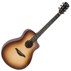 Vintage Pacific Coast Electro Acoustic - Cappuchino Burst VEC300CA