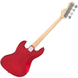 Vintage VJ74 ReIssued Bass Guitar - Candy Apple Red