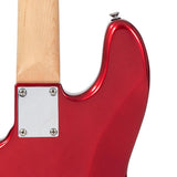 Vintage VJ74 ReIssued Bass Guitar - Candy Apple Red
