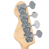 Vintage VJ74 ReIssued Bass Guitar - Candy Apple Red