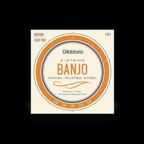 Daddario EJ61 10-23  Gauge Banjo Strings