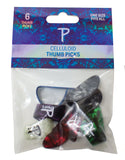 Perris Thumb Picks 6 Pack