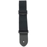 Perris Black Cotton Guitar Strap