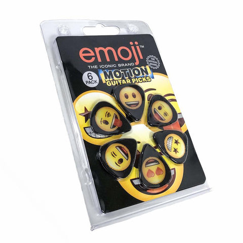 Perris Emoji Guitar Picks 6 Pack
