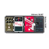 RockBoard DUO 2.0, Pedalboard with Gig Bag