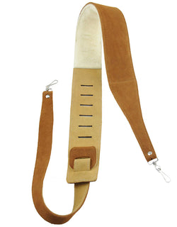 Perris Tan Suede Banjo Strap