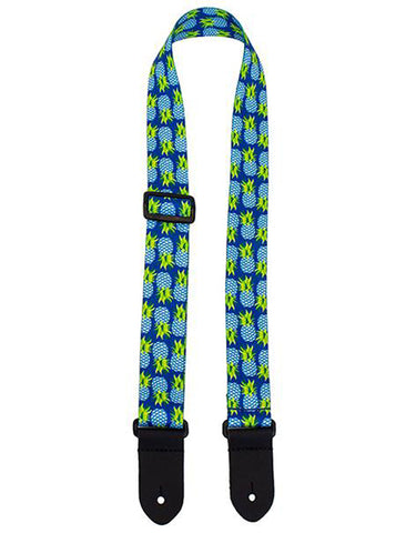 Perris Blue Pineapple Ukulele Strap