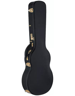 RockCase - Electric Guitar Hardshell Case (Hollowbody), Arched Lid, Curved - Black