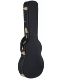 RockCase - Electric Guitar Hardshell Case (Hollowbody), Arched Lid, Curved - Black