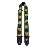 Perris EMERALD GREEN JACQUARD Guitar Strap