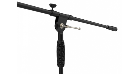 Audibax Ayra 10 Black Microphone Floor Stand with Boom Arm
