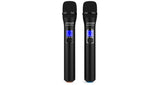 Audibax Missouri 2000 B Black Dual VHF wireless microphone system