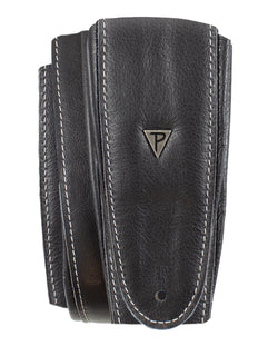 Perris 3” Padded Leather Guitar Strap - Black