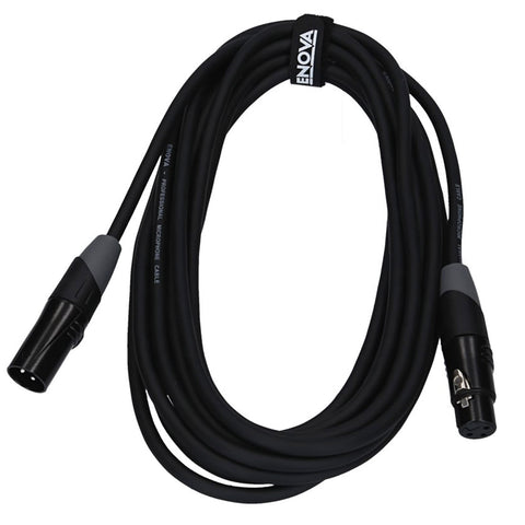 Enova 15 m XLR female to XLR male microphone cable  3-pin EC-A1-XLFM-15