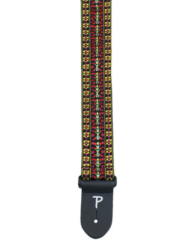 Perris Yellow / Red Hootenanny Guitar Strap