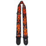 Perris ORANGE FLAMES Guitar Strap
