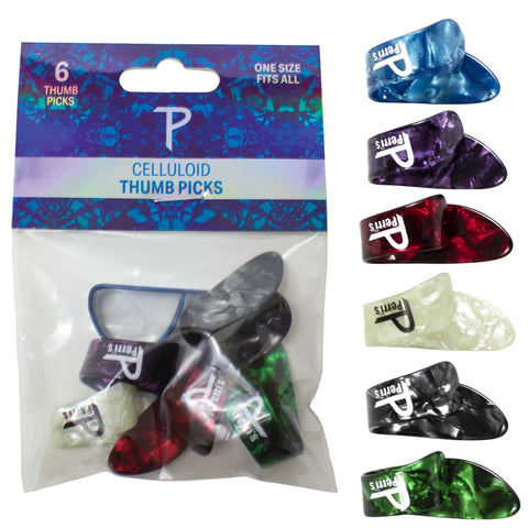 Perris Thumb Picks 6 Pack